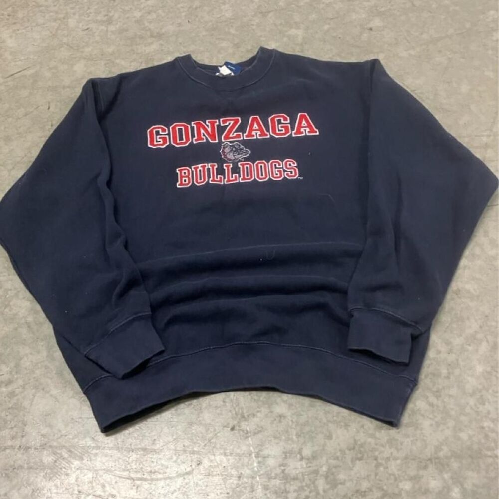 American-vintage Men's Navy and Blue Sweatshirt